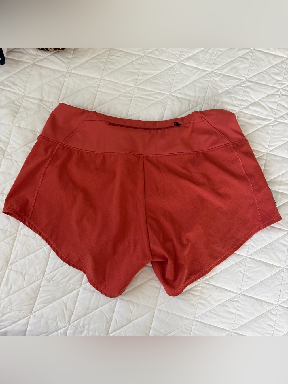 Oiselle Orange Shorts Size Medium 6 Lined Roga Short Athletic / Athleisure Gorp